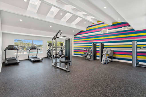 Fitness Room at Hendrix Apartments, Escondido