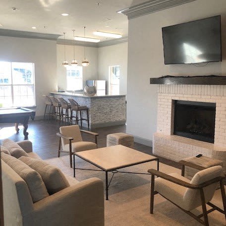 Clubroom and Game Room at The Madison of Tyler Apartment Homes, Tyler