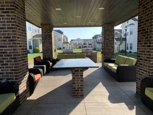 Luxury Outdoor Lounge at The Retreat Apartment Homes, Williston, ND, 58801