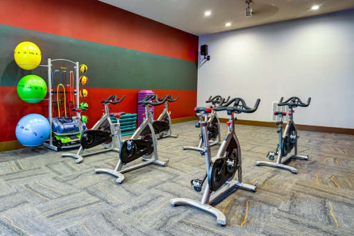 Cycling Room at The Retreat Apartment Homes, 58801