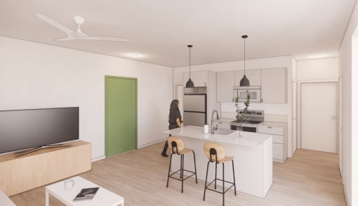 New apartment