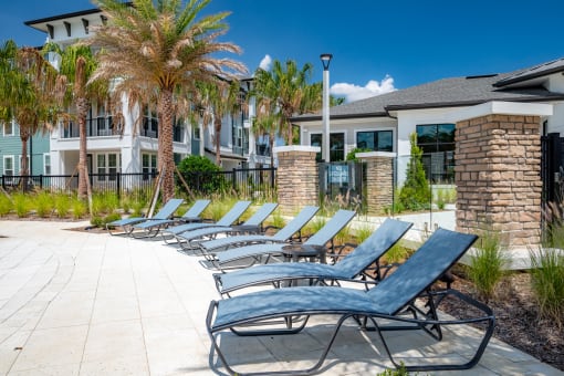 Pool Lounge at Horizon West, Winter Garden, Florida