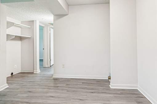 A Room With a Sliding Glass Door at Hilldale Apartments, Memphis