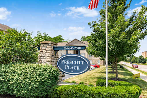 Property Signage at Prescott Place, Ohio, 43235