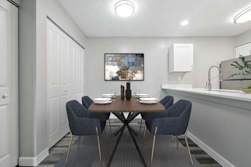 Dining Space at Hanna Village, Indianapolis, IN 46227