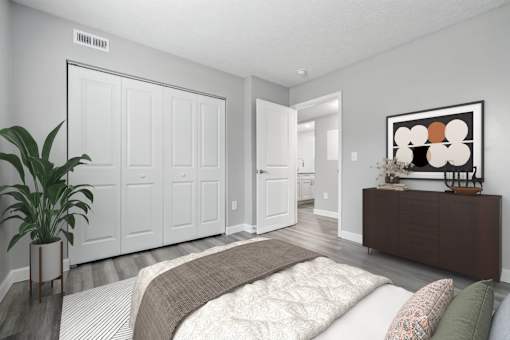 Gorgeous Bedroom at Hanna Village, Indianapolis