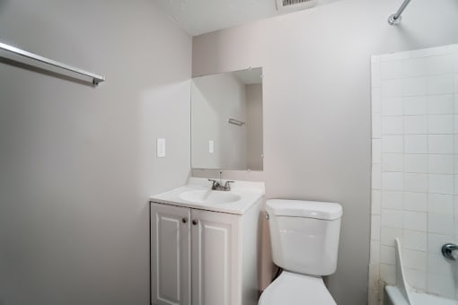 Spa Inspired Bathroom at Finneytown Apartments and Townhomes, Cincinnati, Ohio