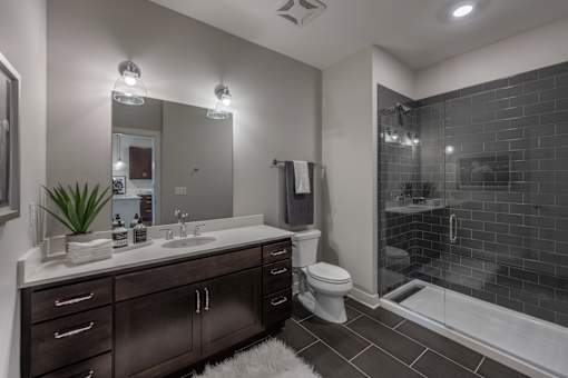 Luxurious Bathroom at Adams Edge Apartments, Ohio, 45202