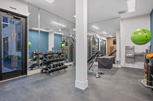 Modern Fitness Center at Four23/Hoge, Cincinnati