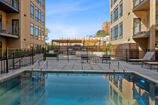 the swimming pool at our apartments at Four23/Hoge, Ohio, 45226