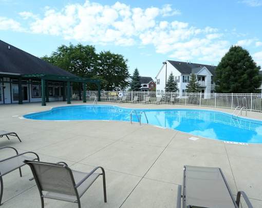Pool With Sundecks at The Cove, Columbus, OH
