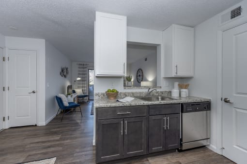 Kitchen Unit at Deerfield Crossing Apartments, Ohio, 45036