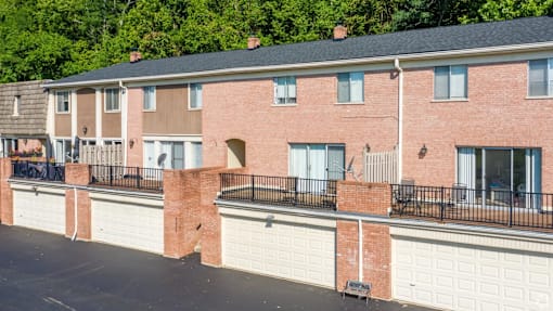 View of balcony from outside at Trails at Mariemont, Cincinnati, 45227