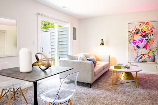 Bright Living Room at Ten31, Dayton, 45458