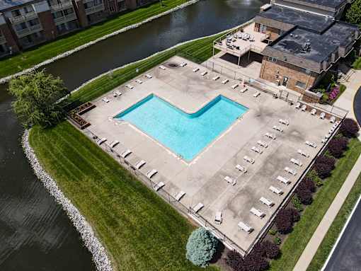 Beautiful Salt Water Pool at Lawrence Landing, Indianapolis, 46226
