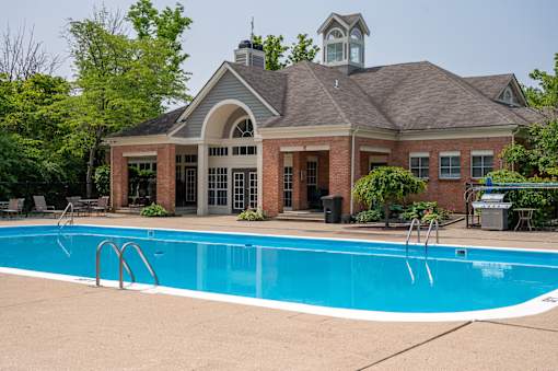 Swimming pool in front of a house at Indian Lookout, West Carrollton, 45449