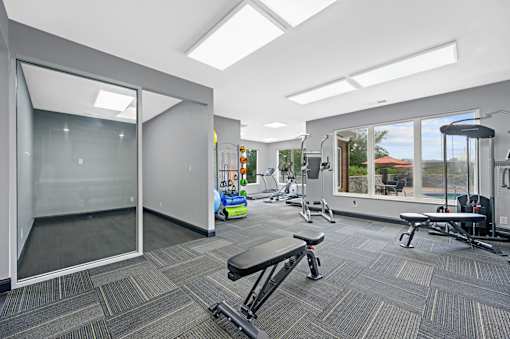State Of The Art Fitness Center at Ivy Hills Living Spaces, Cincinnati