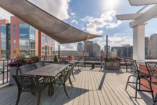 Rooftop Seating at Renaissance at the Power Building, Cincinnati, OH, 45202