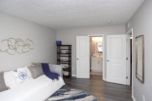Spacious Living Area at Spinnaker Court, Indianapolis, 46214