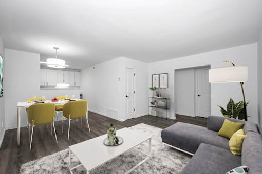 Modern Living Room at Ten31, Dayton, OH