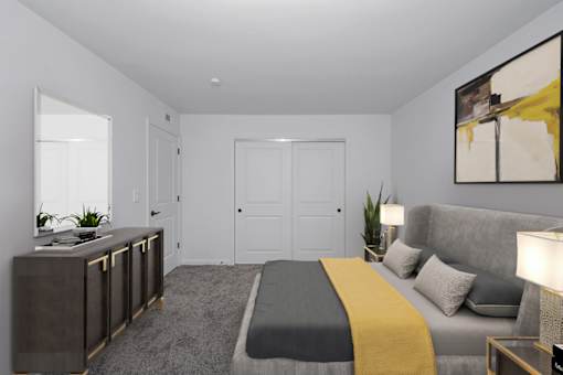 Spacious Bedroom at Ten31, Ohio