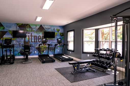 Gym at Ten31, Dayton, Ohio