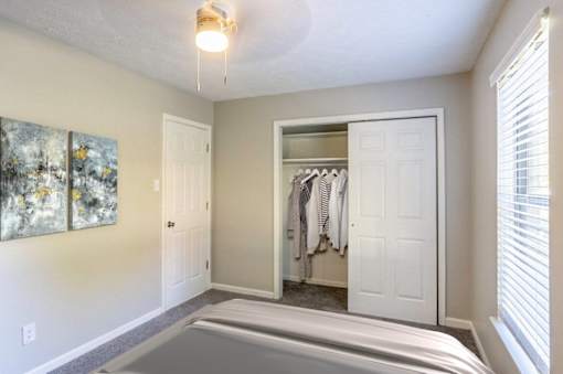 Room with large closet at Rivers at Bluegrass, Lexington, Kentucky