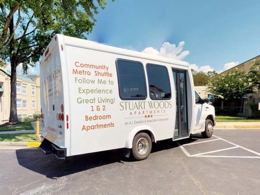 Community Shuttle Service at Stuart Woods, Virginia