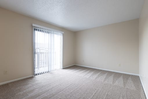 Southfork Apartment - Vacant 2-Bedroom Living Room