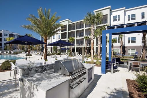 grilling area