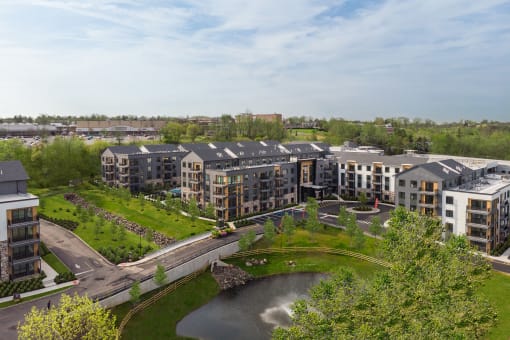aerial at Stonehill at West Orange, West Orange, NJ
