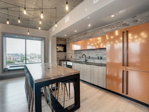Large Kitchen at Coda on H Apartments, Washington, DC 20002