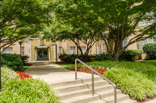 Enjoy the lush walk to Majestic Apartments at Majestic, Washington, 20010