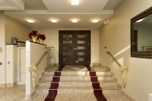 Entrance View at The Brittany, Washington