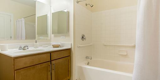 Bathroom with a Bathtub at Chapel Springs Apartments, Perry Hall, MD