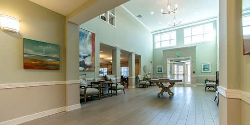 Interior Hallway at Chapel Springs Apartments, Perry Hall