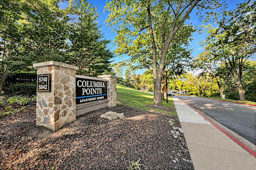Decorated Property Signage at Columbia Pointe, Columbia, MD, Maryland 