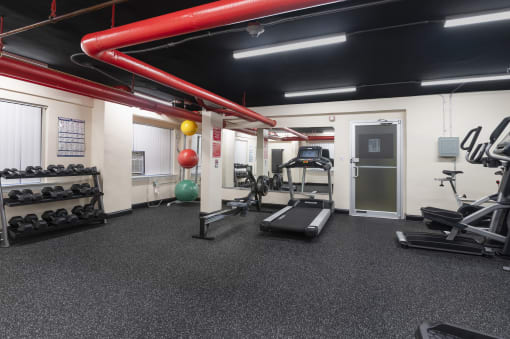 Onsite Gym Facilities at Majestic, Washington, DC