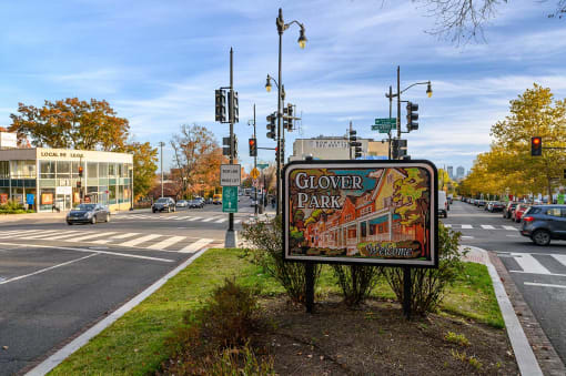 Glover Park Sign at Carillon House Apartments, Washington, DC 20007