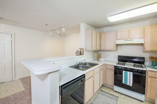 Kitchen Counter at Governors Green, Bowie