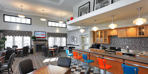 Spacious Clubhouse at Hammarlee House Apartments, Glen Burnie