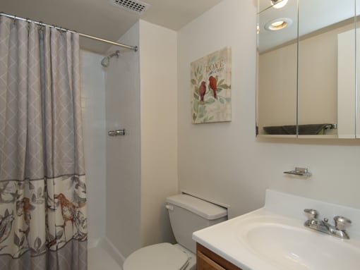 Updated Bathrooms at Remington Place, Fort Washington, MD