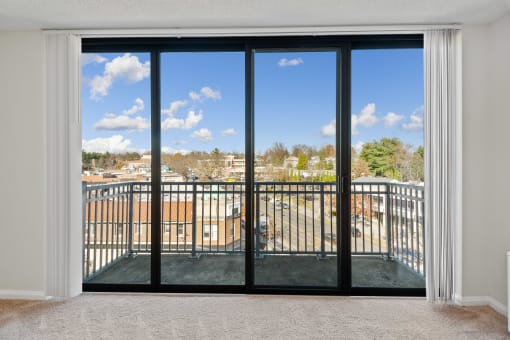 Private Balcony at The Brittany, Washington