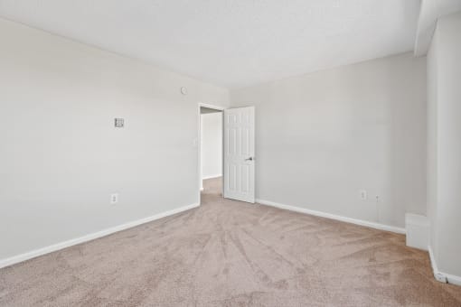 Carpeted Bedroom at The Brittany, Washington, DC, 20015