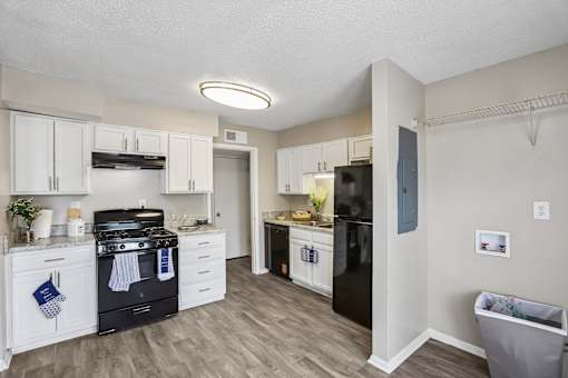 Kitchen with appliances