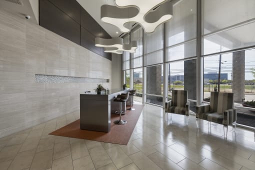 Lobby Area at Century Medical District, Dallas