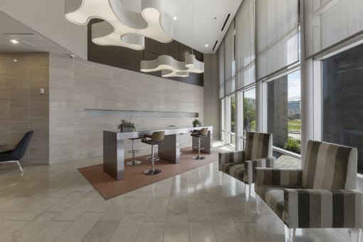 Reception Plus Concierge Area  at Century Medical District, Texas