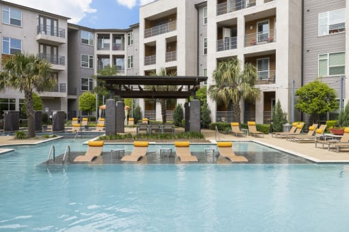 Pool With Large Sundeck And Wi-Fi at Century Medical District, Dallas