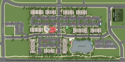 Anlsey Park_Site Map at Ansley Park Apartments, Wilmington