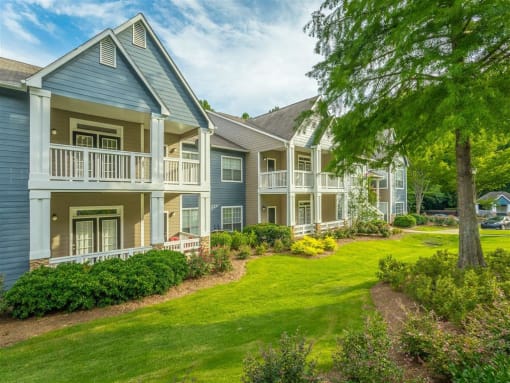 building exterior on a beautiful sunny day at avenues of kennesaw at Avenues of Kennesaw East & West, Kennesaw Georgia